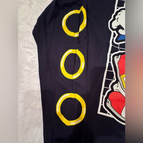 Sonic the Hedgehog Youth Size XL Navy Long Sleeve Shirt New With Tags - Picture 6 of 11